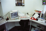 Russell's little corner, with his Acorn Archimedes